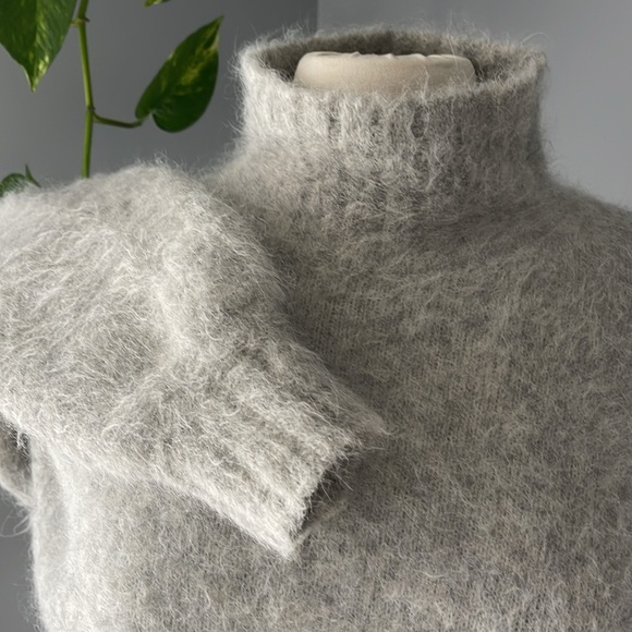 RODEBJER Falala Poloneck Jumpers Light grey Sweater size S - Picture 5 of 10